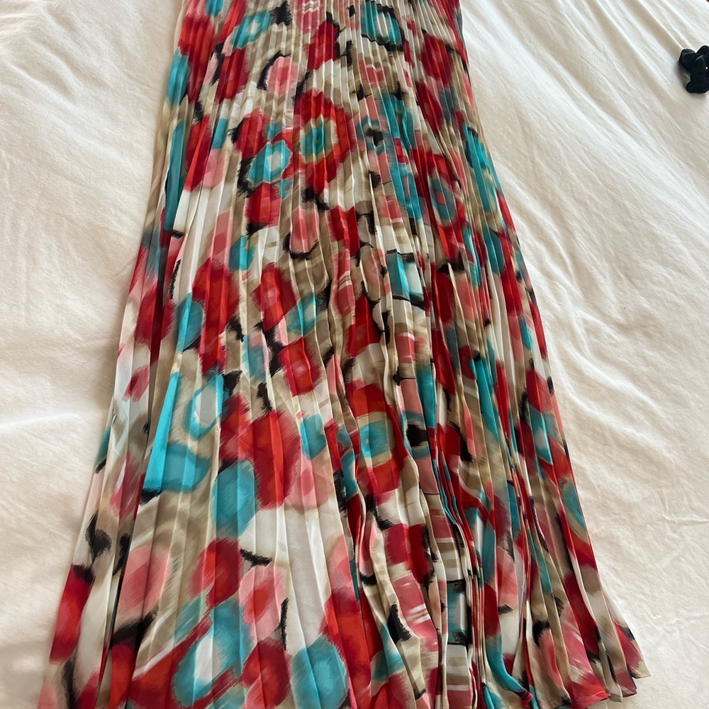 Laundry By Shelli Segal Multicolor Abstract Skirt